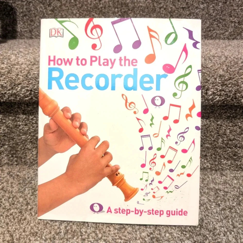 ⚡How to Play the Recorder DK Publishing Hardcover music teaching book
